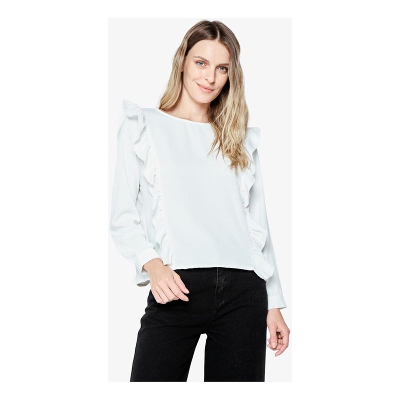JACINTA TIENDA - Blusa Juanita blanca Jacinta Tienda