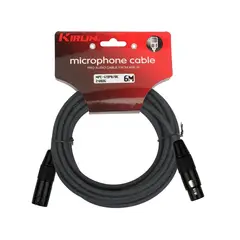 KIRLIN - Cable Microfono XLR 6 Mts. Serie E MPC-470PB-6