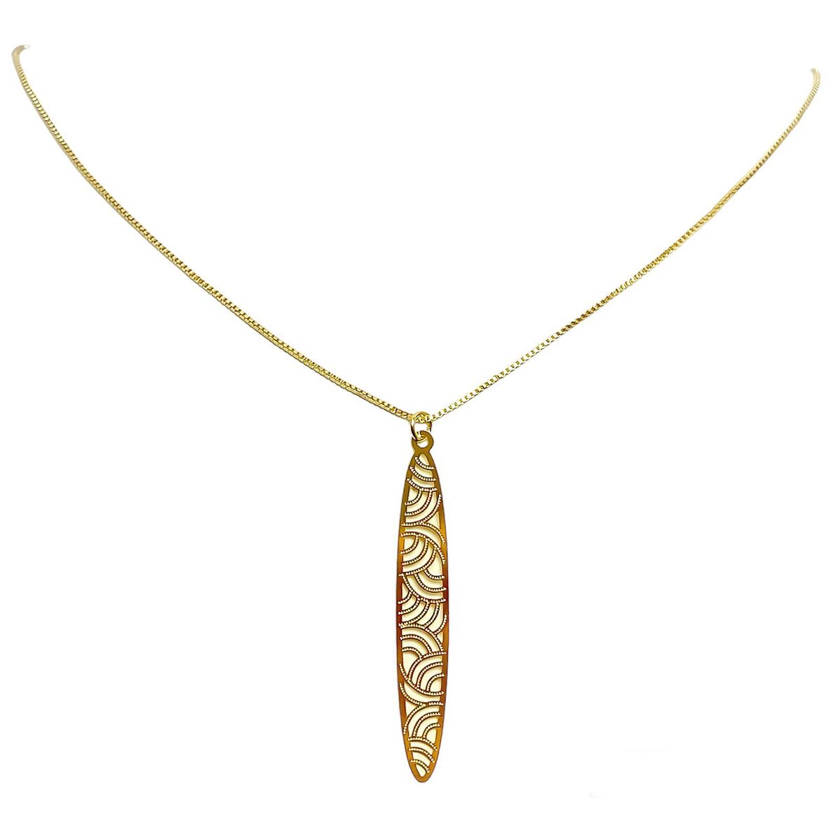 COGGIOLA - Collar Olimpia Enchapado Oro 18K