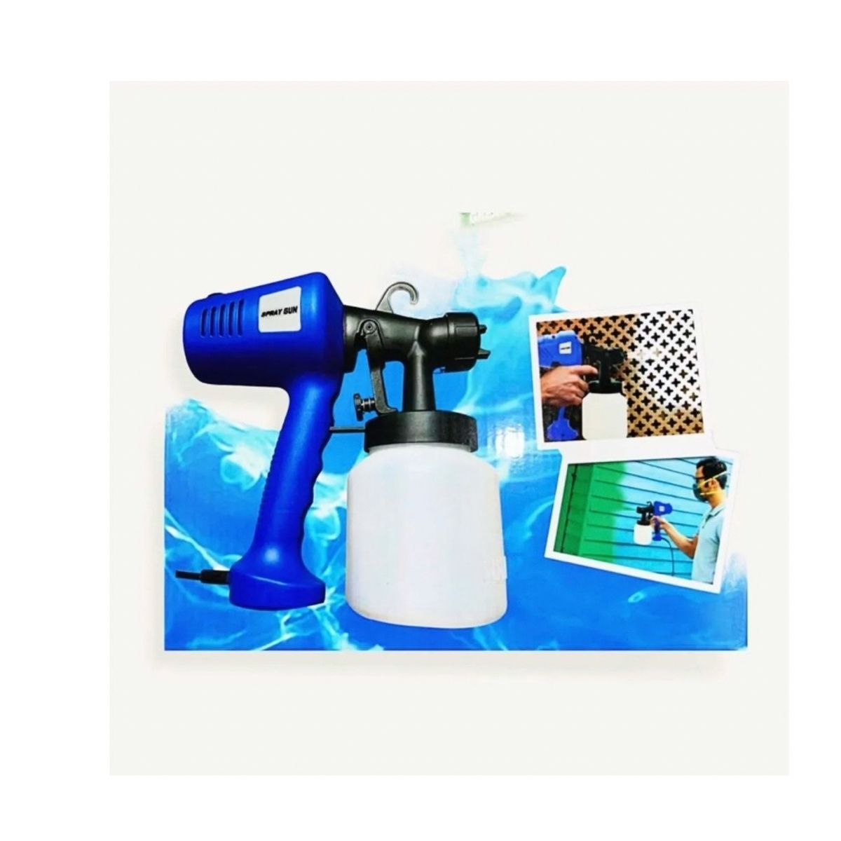 GENERICO - Pulverizadora Eléctrica para Pintar con compresor