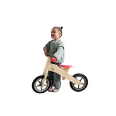 SEIGARD - Bicicleta De Madera SEG802 Color Beige