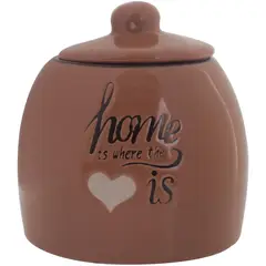 MALLORCA - Envase Decorativo con Tapa Home Terracota