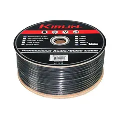 KIRLIN - Cable Instrumento Negro IBC-20 por Metro