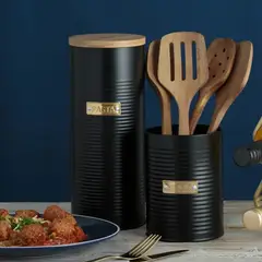 TYPHOON - Contenedor pasta negro