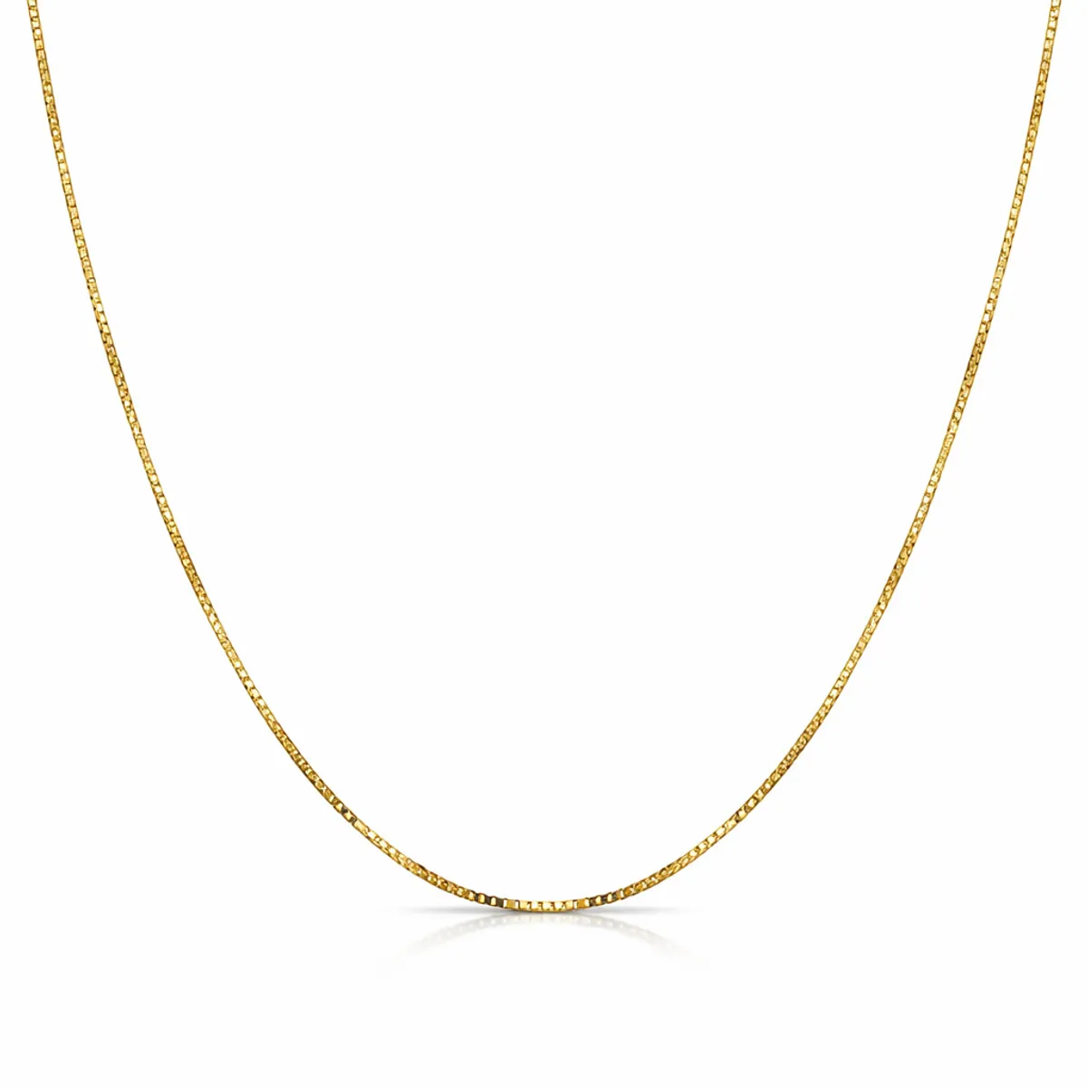 JOYAS MYTOKE - Cadena Veneciana Oro Italiano 750 18 Kilates Amarillo Mujer