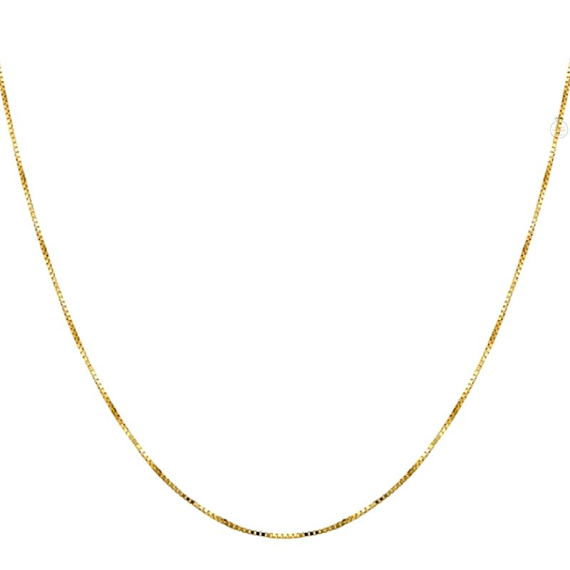 JOYAS MYTOKE - Cadena Veneciana Oro Italiano 750 18 Kilates Amarillo Mujer