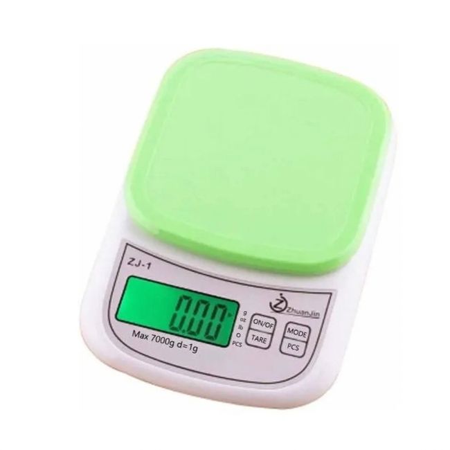 GENERICO - Balanza Pesa Digital Cocina 7 Kilos, Incluye Pilas