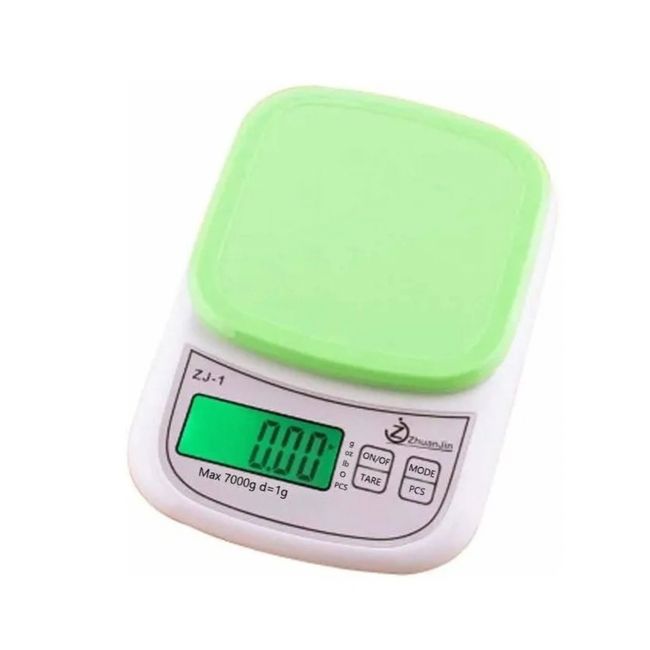 GENERICO - Balanza Pesa Digital Cocina 7 Kilos, Incluye Pilas