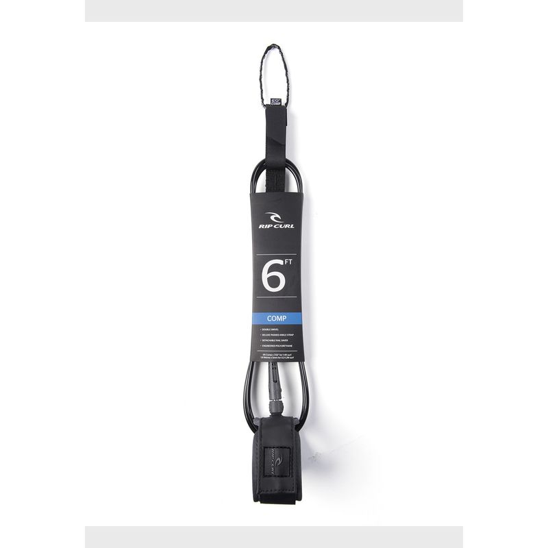 RIP CURL - Leash 6'0 COMP LEASH SURF GRIP Negro Unisex Rip Curl RIP CURL