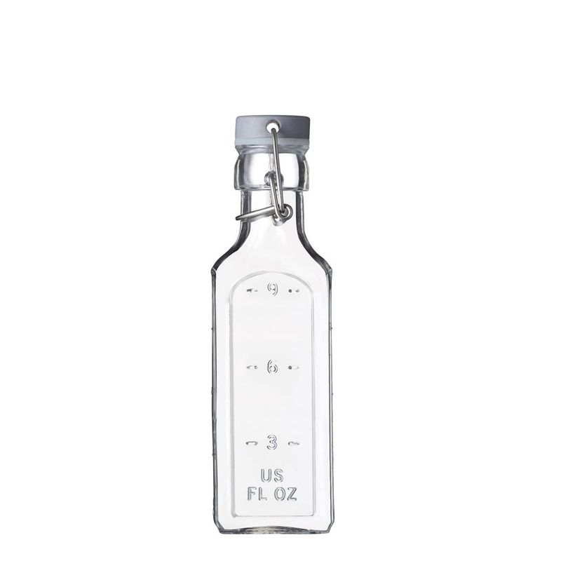 KILNER - Botella tapa gris con cierre Clip 03Lt