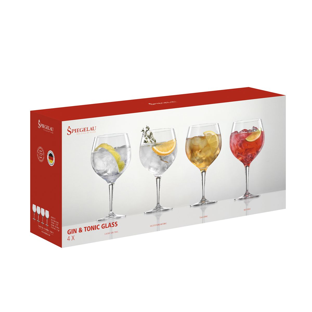SPIEGELAU - Set 4 Copas Gin Tonic