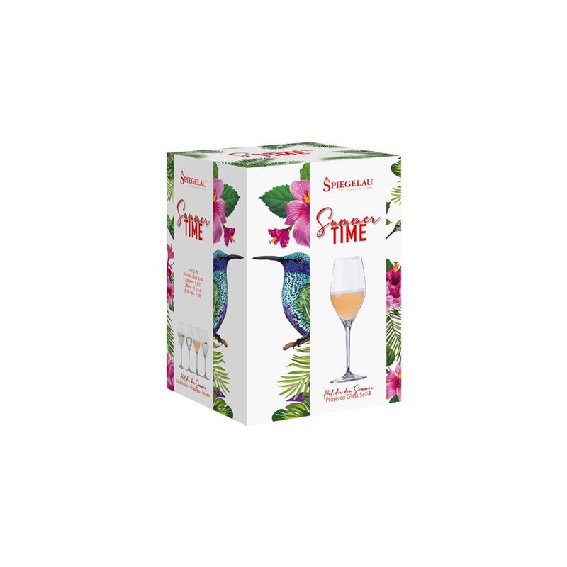 SPIEGELAU - Set 4 Copas Prosecco Summer Time