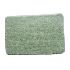 VELUTTI - Piso Alfombra de Baño Verde Agua 40x60
