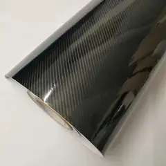 OEM - Vinilo fibra carbono brillante