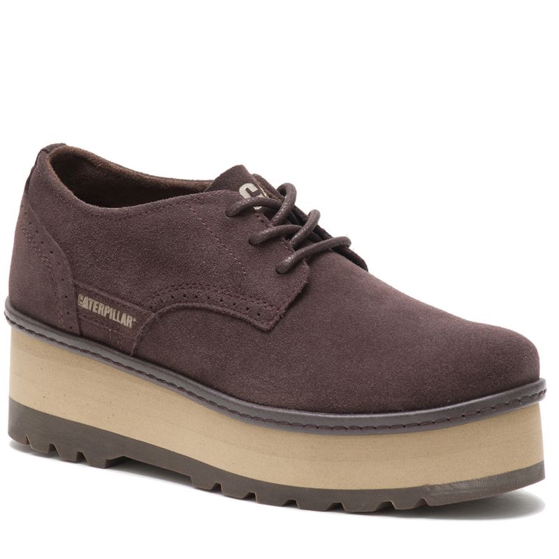 CAT - Zapato Mujer Ambition Chocolate CAT