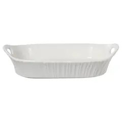 MALLORCA - Fuente Decorativa Porcelana Canasta Blanca