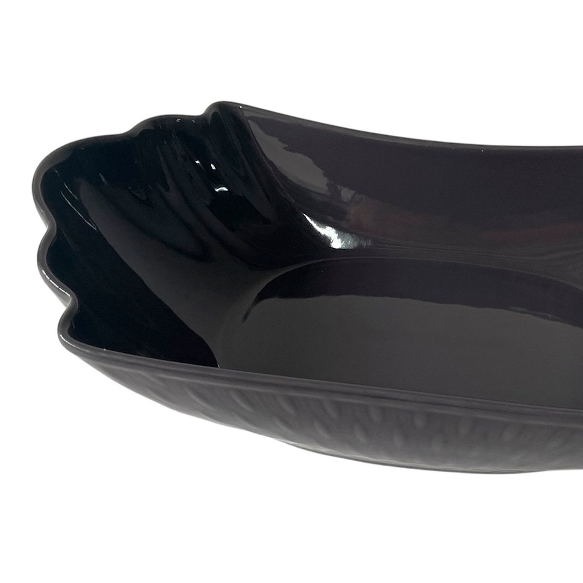 MALLORCA - Fuente Decorativa Porcelana Marina Negra