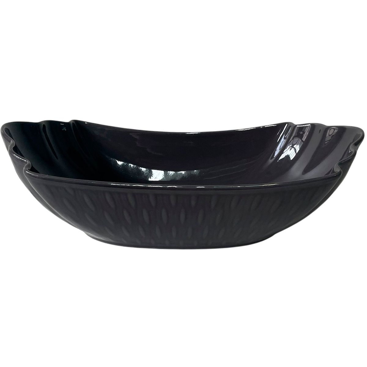 MALLORCA - Fuente Decorativa Porcelana Marina Negra