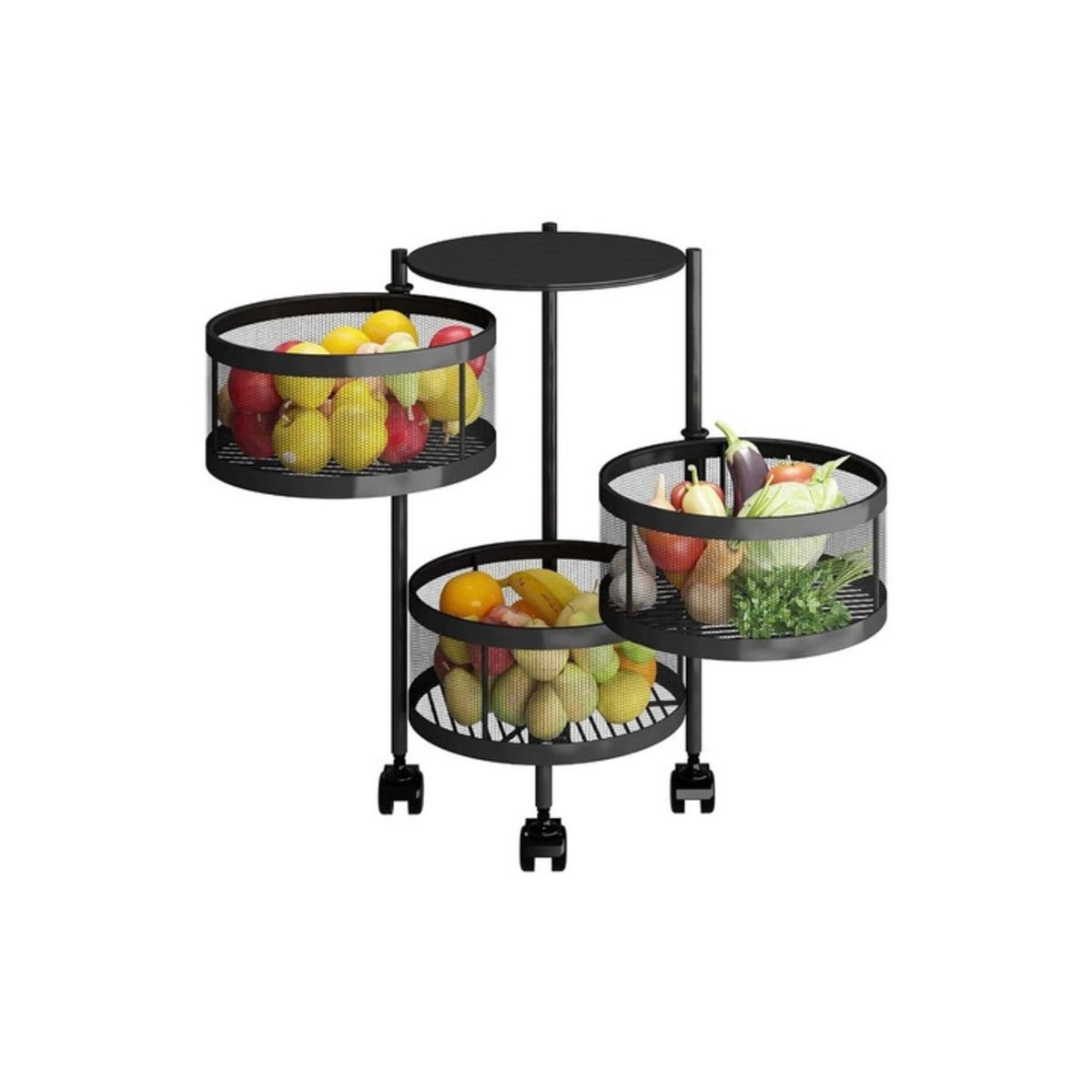 COLOR LAB - Frutera y verdulera de cocina 3 pisos COLOR LAB