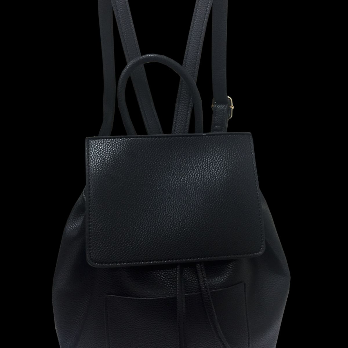 TODOPIEL - Mochila Ecocuero Mujer Negro Todopiel
