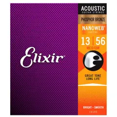 ELIXIR - Cuerdas para guitarra acustica 16102