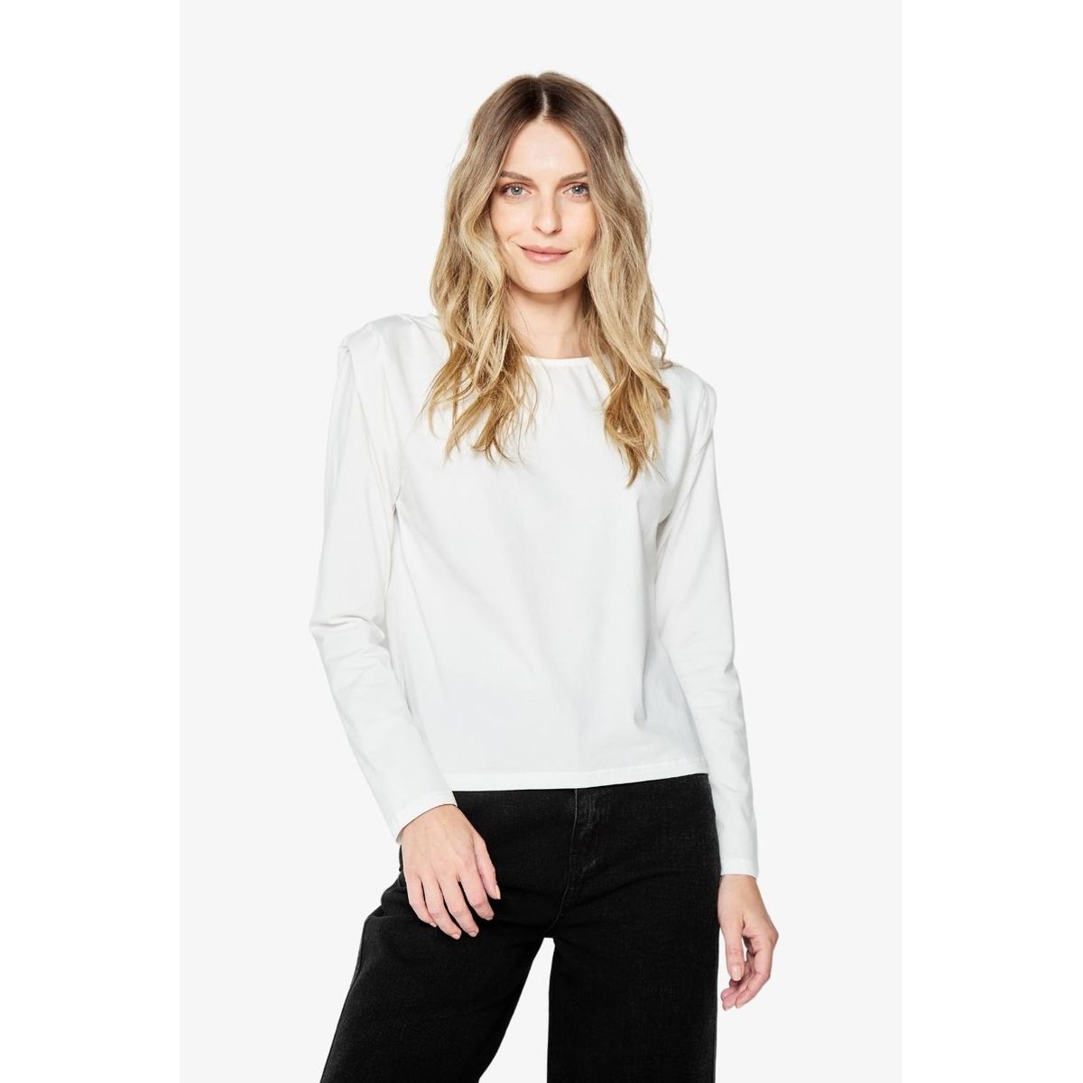 JACINTA TIENDA - Polera Victoria blanca Jacinta Tienda