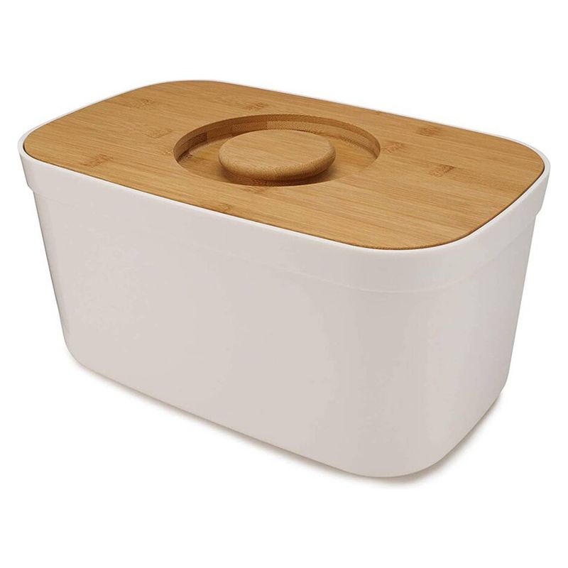 JOSEPH - Panera Con Tapa Bamboo Blanca Joseph Joseph JOSEPH