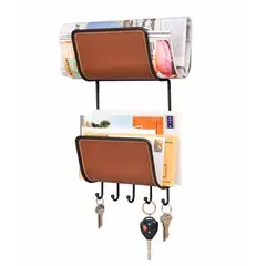 INTERDESIGN - Organizador Muro Con Porta Carta Laredo