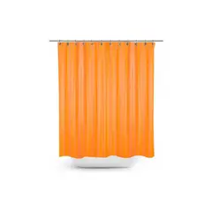 ASPEN - Set Cortina De Baño Forro Violet Naranja 180 X 180 cm