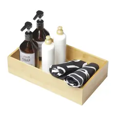 HBT - Caja Multipropósito Bambú Natural 35x20x9 cm