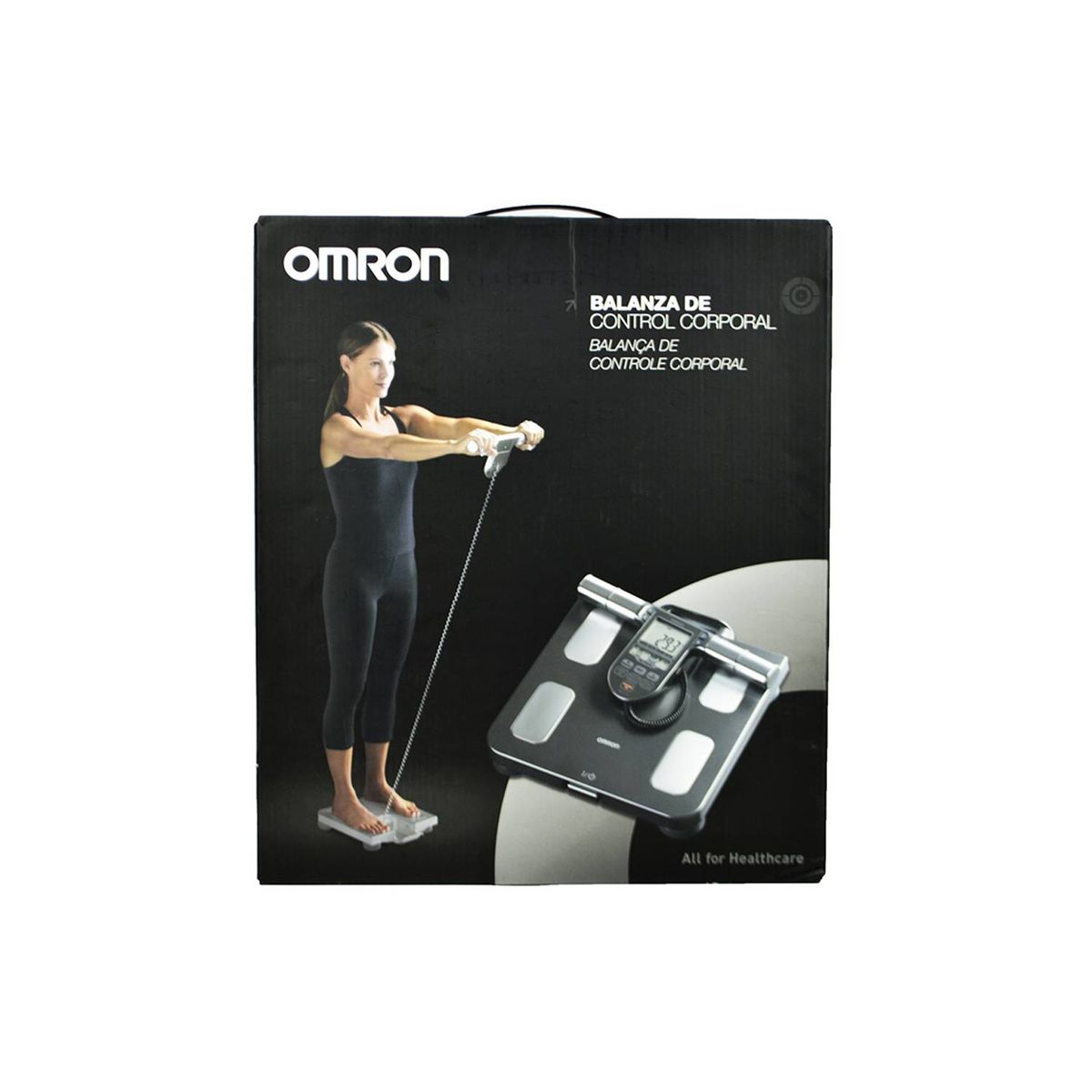 OMRON - Balanza Con Analizador De Fitness Premium Hbf514