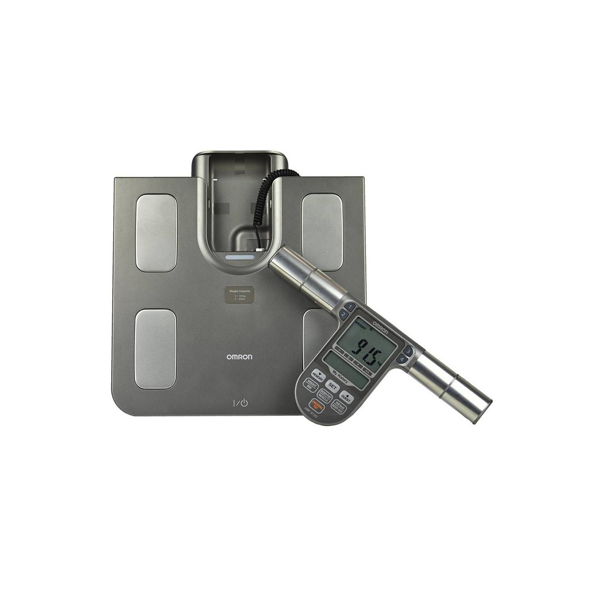 OMRON - Balanza Con Analizador De Fitness Premium Hbf514