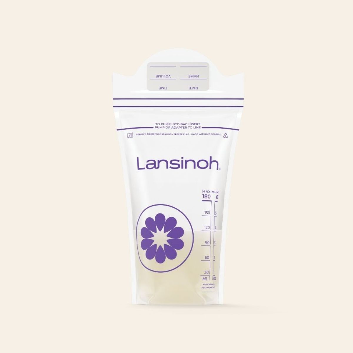 LANSINOH - Bolsas de Almacenamiento de leche, 50 unid.