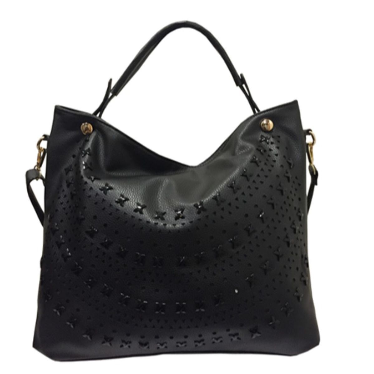 TODOPIEL - Cartera Ecocuero Mujer Negro Todopiel