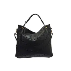 TODOPIEL - Cartera Ecocuero Mujer Negro
