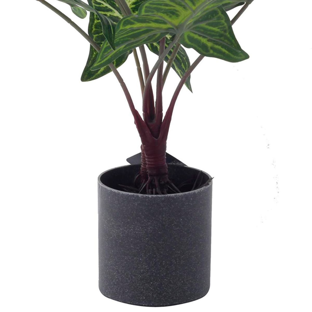MALLORCA - Planta Decorativa Artificial Alocasia Zebrina