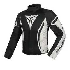MOTOWOLF - Chaqueta para motociclismo Oxford 600D 0505.