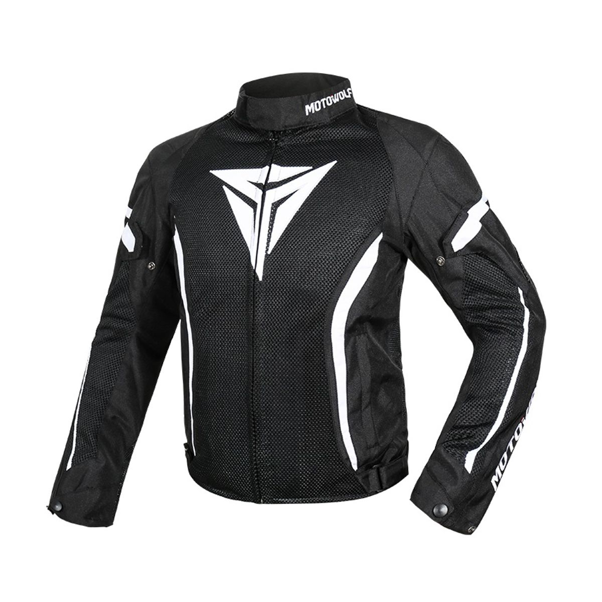 MOTOWOLF - Chaqueta para motociclismo Oxford 600D Motowolf 0505 - NEGRO