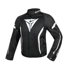 MOTOWOLF - Chaqueta para motociclismo Oxford 600D 0505 - NEGRO