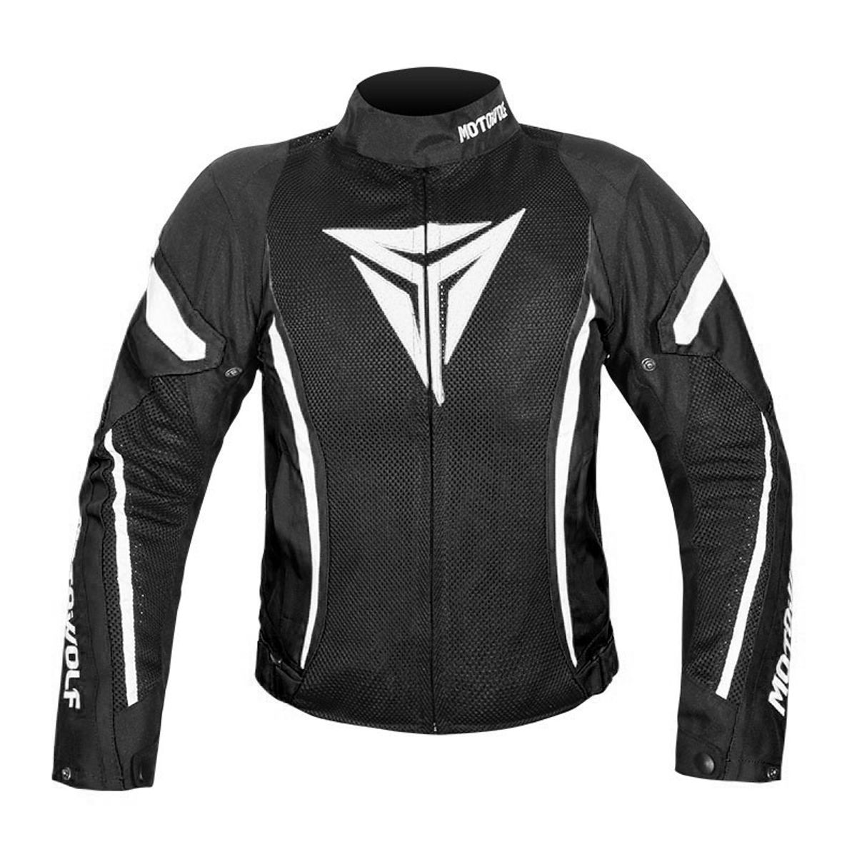 MOTOWOLF - Chaqueta para motociclismo Oxford 600D Motowolf 0505 - NEGRO