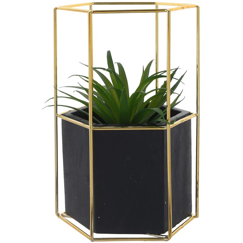 MALLORCA - Planta Decorativa Ágave Maceta Hexagonal