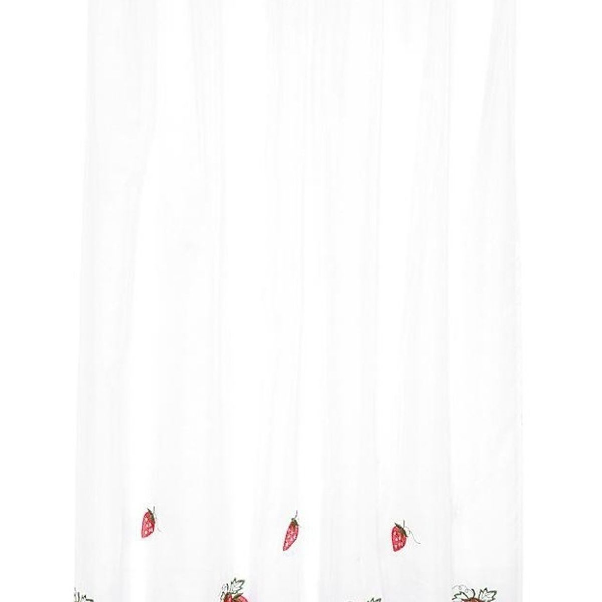 CHANTILLY - Cortina Velo Cocina Frutilla 120x135 Cm.