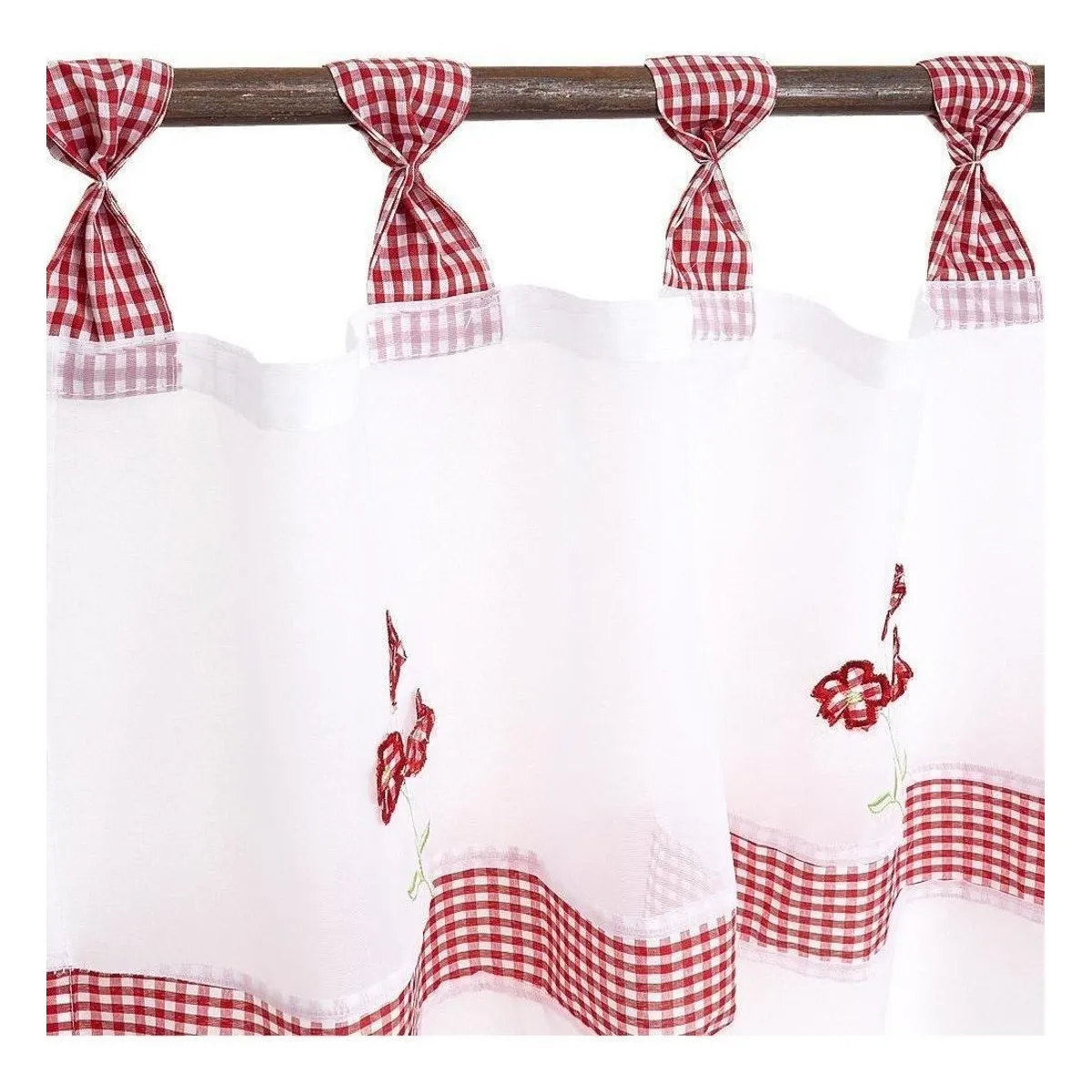 CHANTILLY - Cortina Velo Cocina Primavera 45x135 Cm.