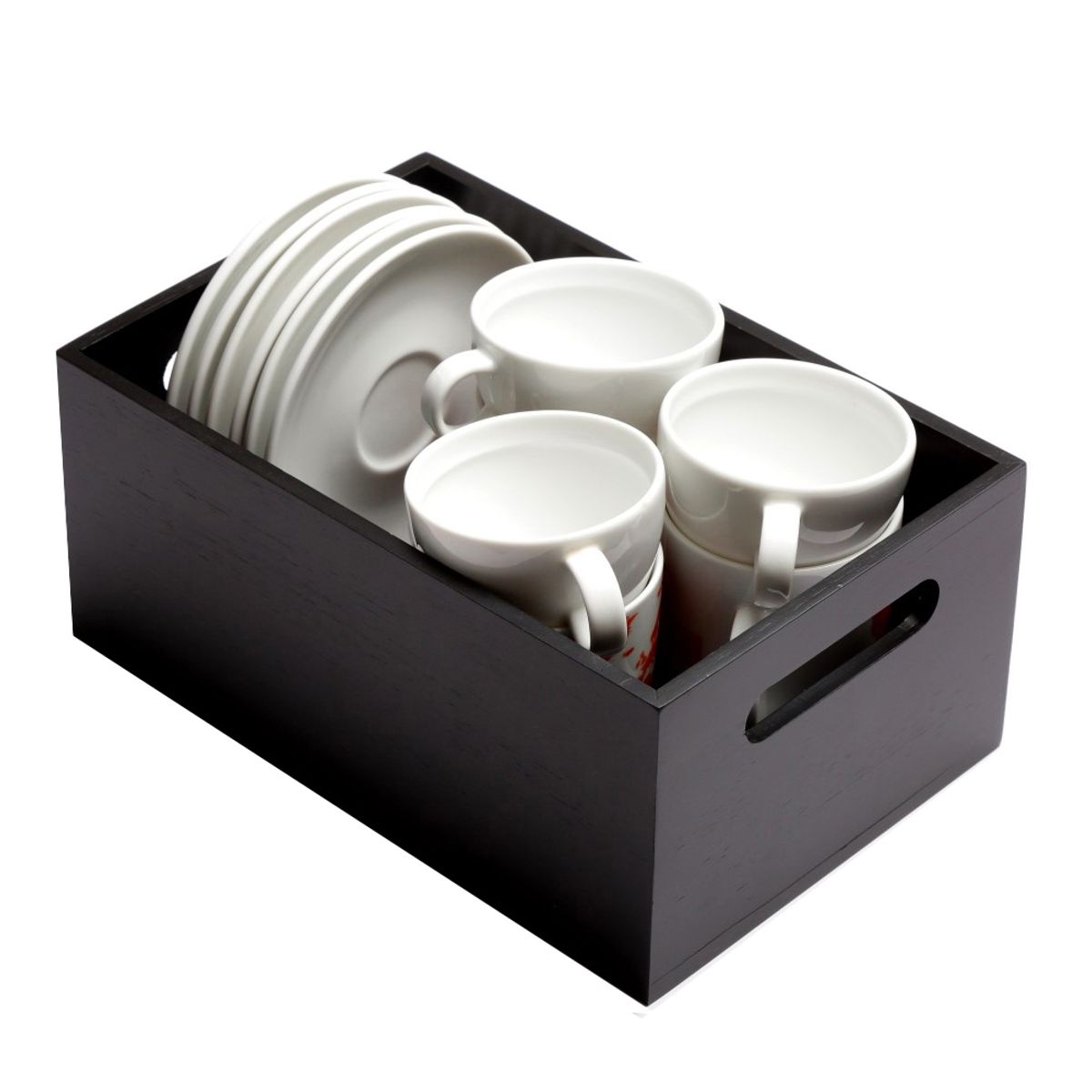 HBT - Caja Bambu hbt Negro Tamaño XS 35x14x10 cm