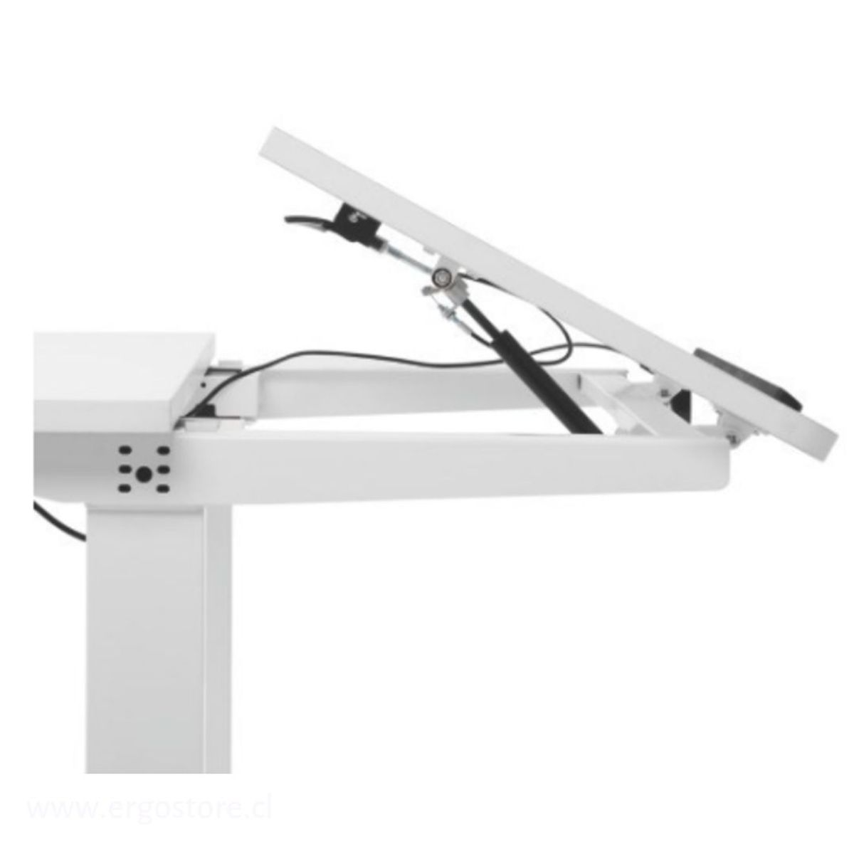 ERGOSTORE - ESCRITORIO ELECTRICO ELEVABLE CON INCLINACIÓN DE CUBIERTA