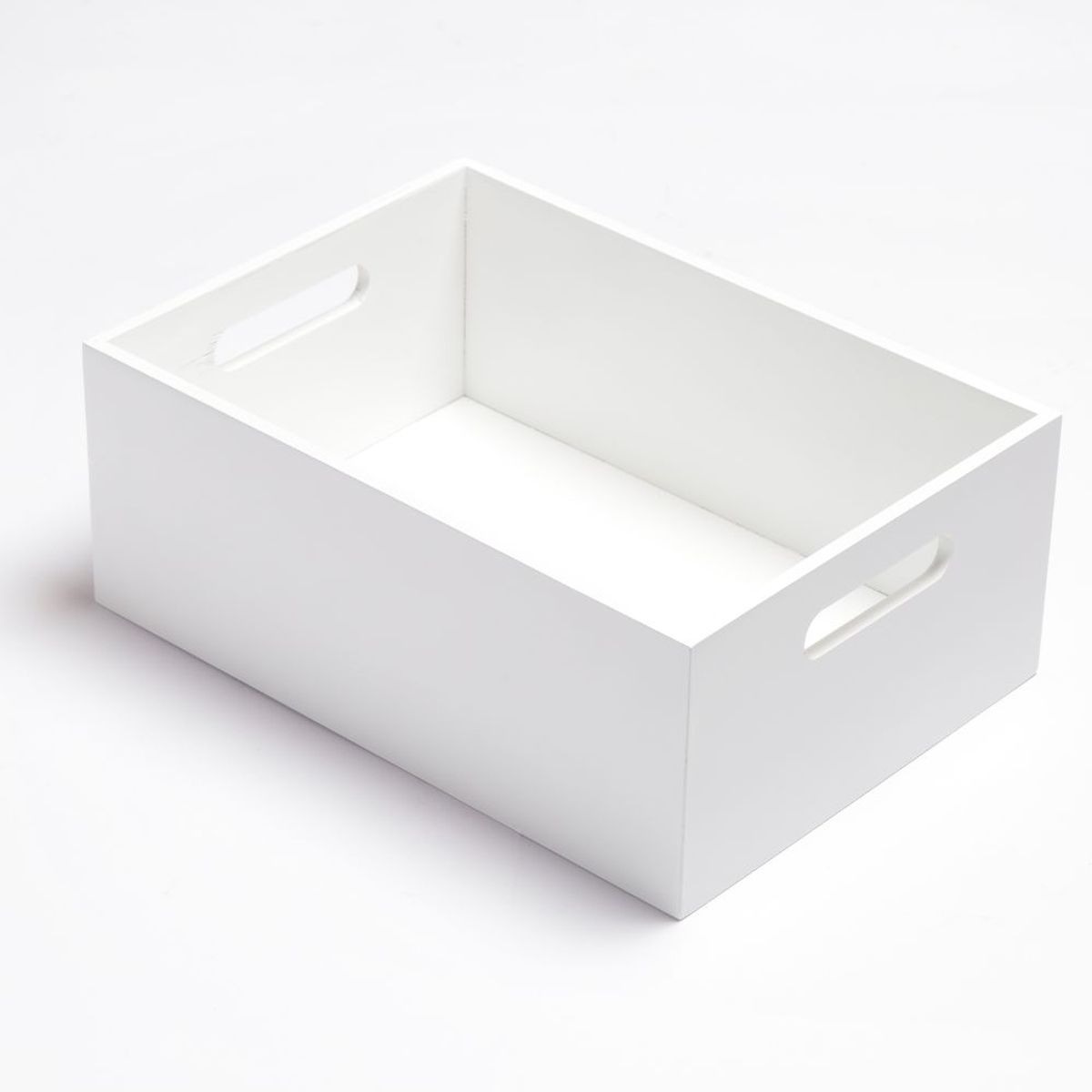 HBT - Caja Bambu hbt Blanco Tamaño S 29x19x13 cm