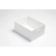 HBT - Caja Bambu Blanco Tamaño M 34x24x13 cm