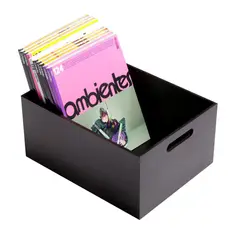 HBT - Caja Bambu Negro Tamaño M 34x24x13 cm