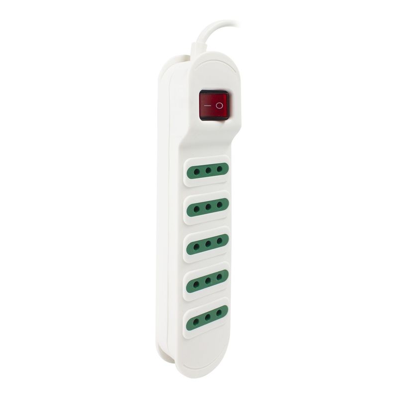 GENERICO - Alargador Electrico Honk 150cm Mts 5Pos Switch