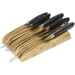 HBT - Portacuchillos Bambu Natural 260x154x47 mm